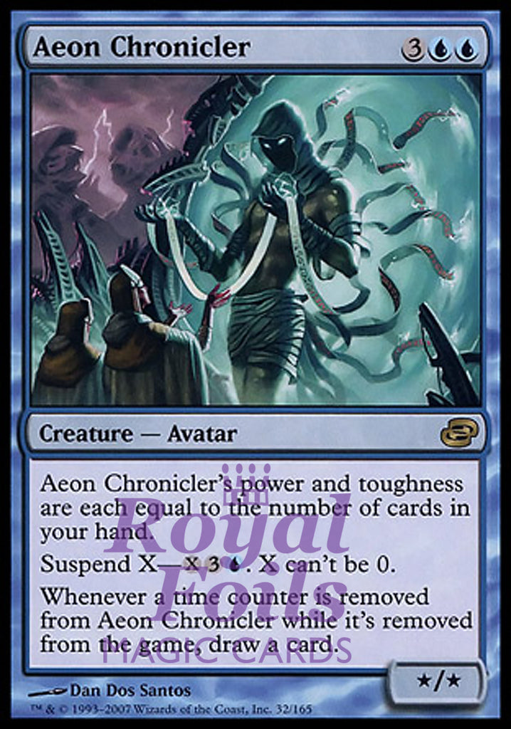 Aeon Chronicler 1x FOIL PLC MTG Planar Chaos Rare NM blue Aeon Chronicler 1x FOIL PLC MTG Planar Chaos Rare NM blue