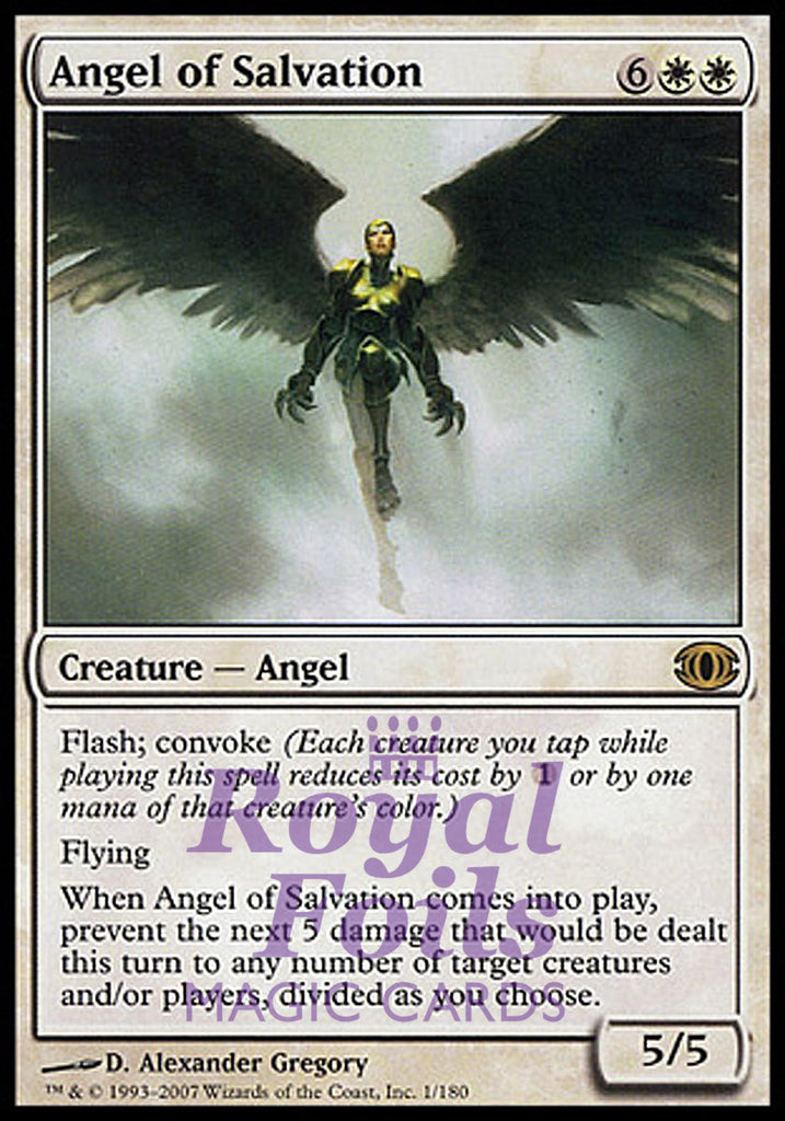 Angel of Salvation 1x FOIL FUT MTG Future Sight Rare NM+ white Angel of Salvation 1x FOIL FUT MTG Future Sight Rare NM+ white