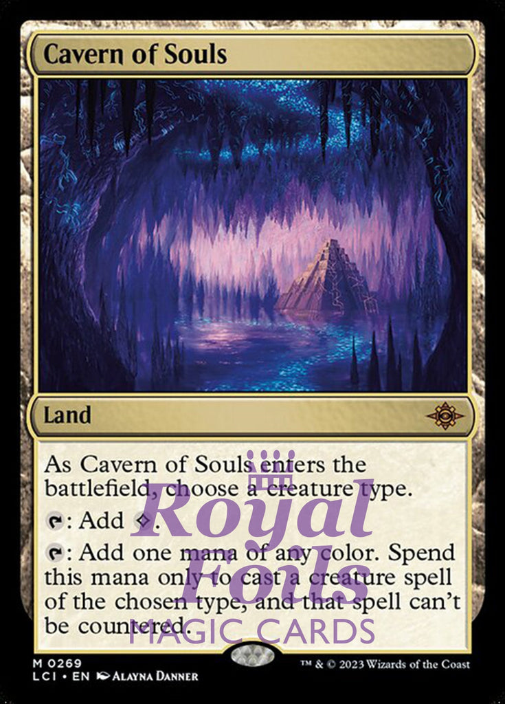 Cavern of Souls 1x FOIL MTG LCI Mythic MINT land Cavern of Souls 1x FOIL MTG LCI Mythic MINT land
