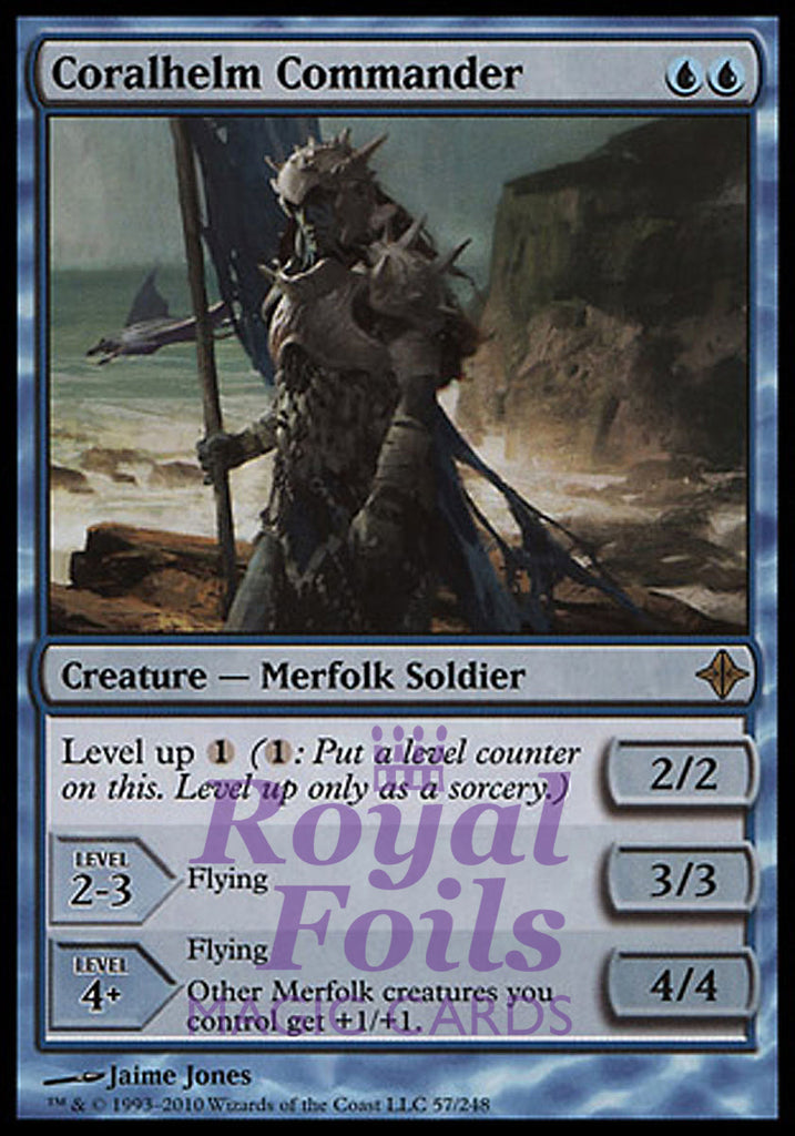Coralhelm Commander 1x FOIL ROE MTG Rise of Eldrazi Rare MINT blue Coralhelm Commander 1x FOIL ROE MTG Rise of Eldrazi Rare MINT blue