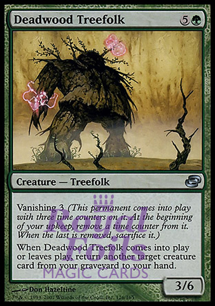 Deadwood Treefolk 1x FOIL PLC MTG Planar Chaos Uncommon MINT green Deadwood Treefolk 1x FOIL PLC MTG Planar Chaos Uncommon MINT green
