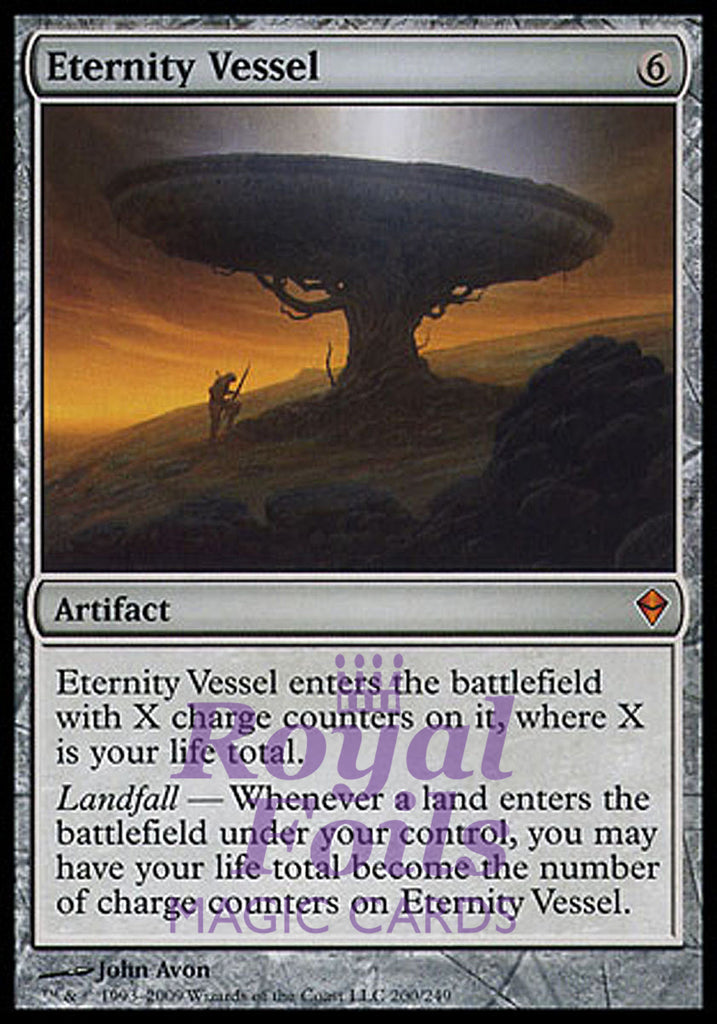 Eternity Vessel 1x FOIL ZEN MTG Zendikar Mythic MINT artifact Eternity Vessel 1x FOIL ZEN MTG Zendikar Mythic MINT artifact