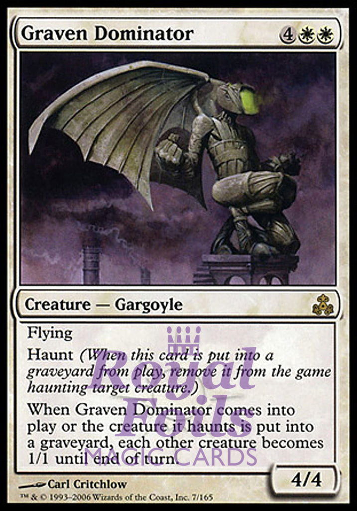 Graven Dominator 1x FOIL GPT MTG Guildpact Rare MINT white Graven Dominator 1x FOIL GPT MTG Guildpact Rare MINT white