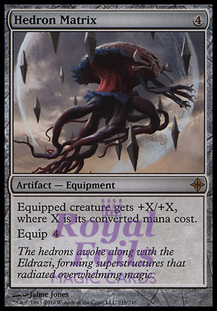 Hedron Matrix 1x FOIL ROE MTG Rise of Eldrazi Rare MINT artifact Hedron Matrix 1x FOIL ROE MTG Rise of Eldrazi Rare MINT artifact