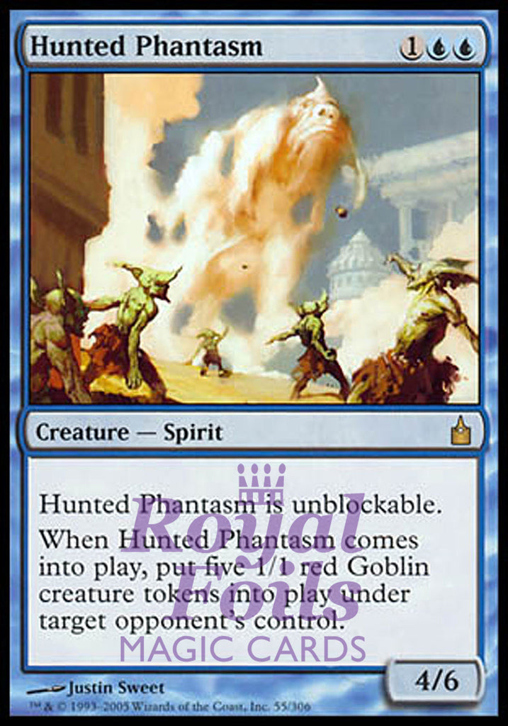 Hunted Phantasm 1x FOIL RAV MTG Ravnica Rare MINT blue Hunted Phantasm 1x FOIL RAV MTG Ravnica Rare MINT blue