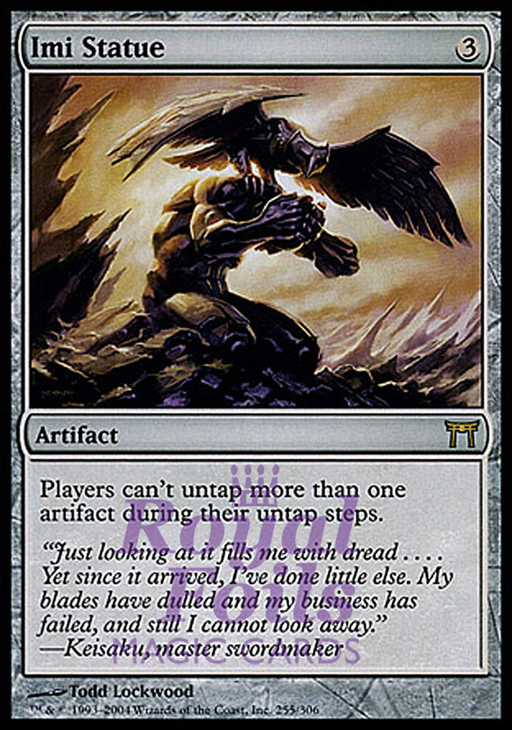 Imi Statue 1x FOIL CHK MTG Champions Kamigawa Rare MINT artifact Imi Statue 1x FOIL CHK MTG Champions Kamigawa Rare MINT artifact