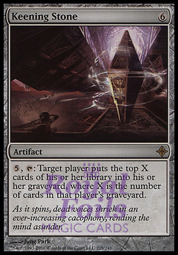 Keening Stone 1x FOIL ROE MTG Rise of Eldrazi Rare MINT artifact Keening Stone 1x FOIL ROE MTG Rise of Eldrazi Rare MINT artifact