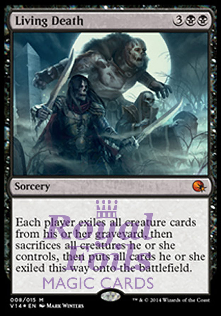 Living Death 1x FOIL MTG FTV From the Vault Annihilation MINT black Living Death 1x FOIL MTG FTV From the Vault Annihilation MINT black