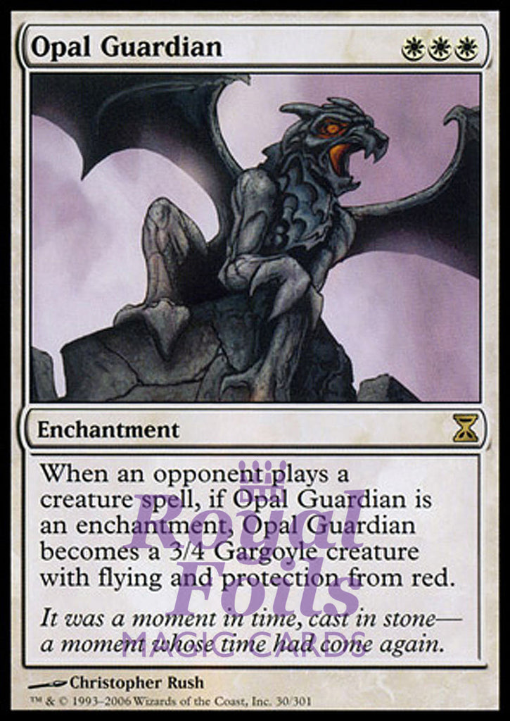 Opal Guardian 2x FOIL TSP MTG Time Spiral Rare MINT white Opal Guardian 2x FOIL TSP MTG Time Spiral Rare MINT white