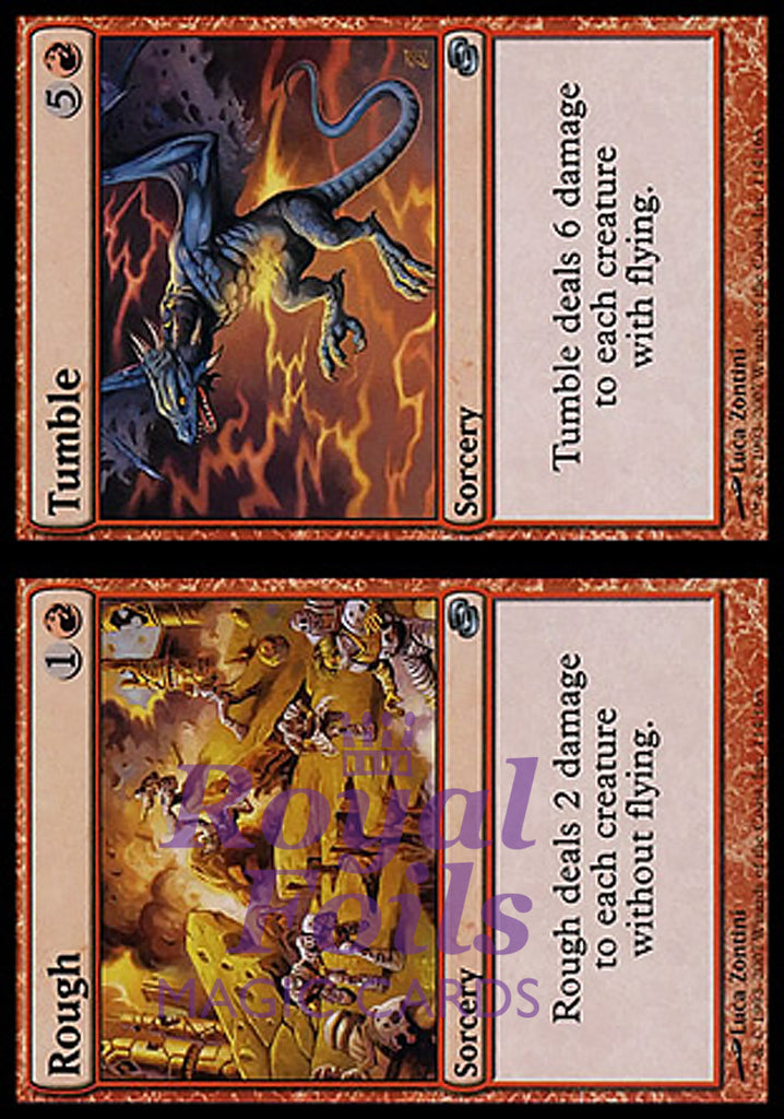 Rough // Tumble 1x FOIL PLC MTG Planar Chaos Uncommon NM red Rough // Tumble 1x FOIL PLC MTG Planar Chaos Uncommon NM red