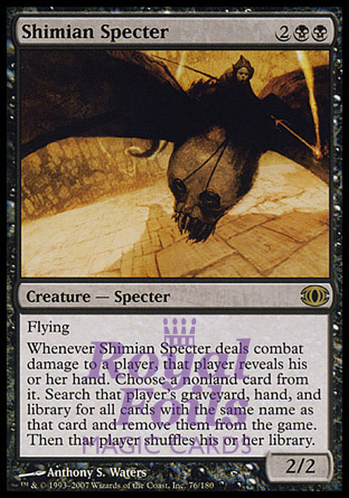 Shimian Specter 1x FOIL FUT MTG Future Sight Rare MINT black Shimian Specter 1x FOIL FUT MTG Future Sight Rare MINT black