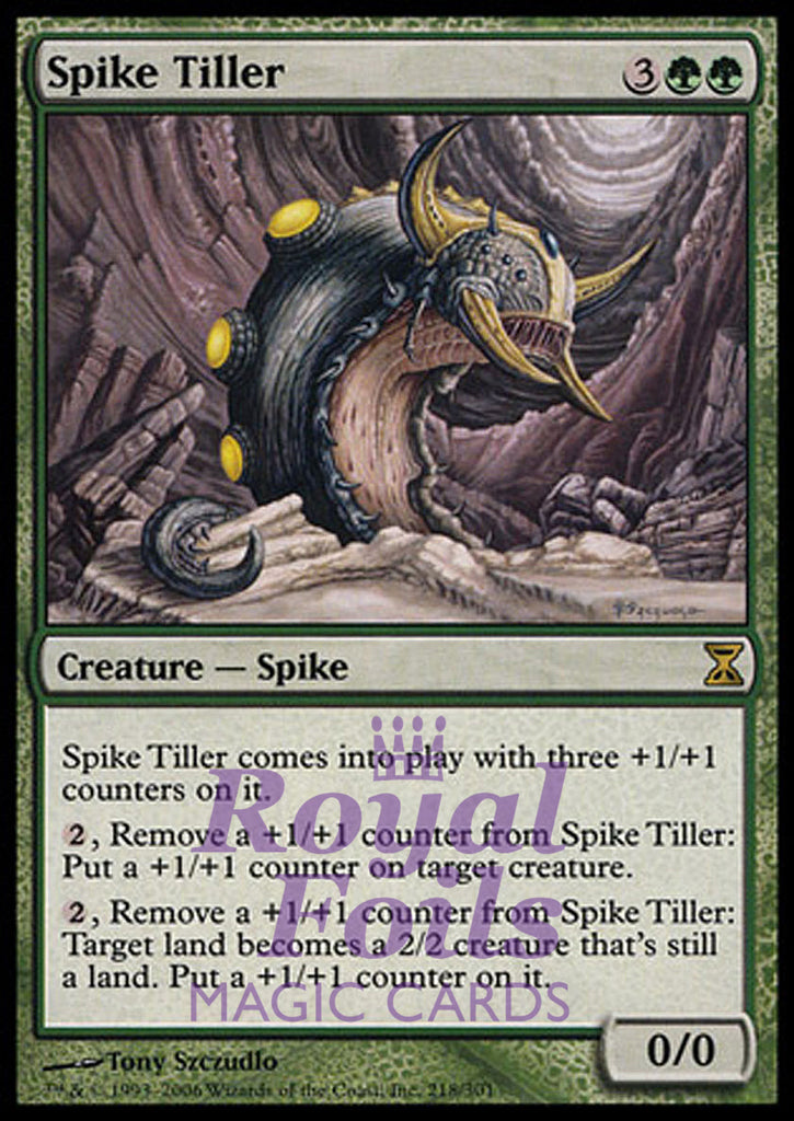 Spike Tiller 1x FOIL TSP MTG Time Spiral Rare MINT green Spike Tiller 1x FOIL TSP MTG Time Spiral Rare MINT green