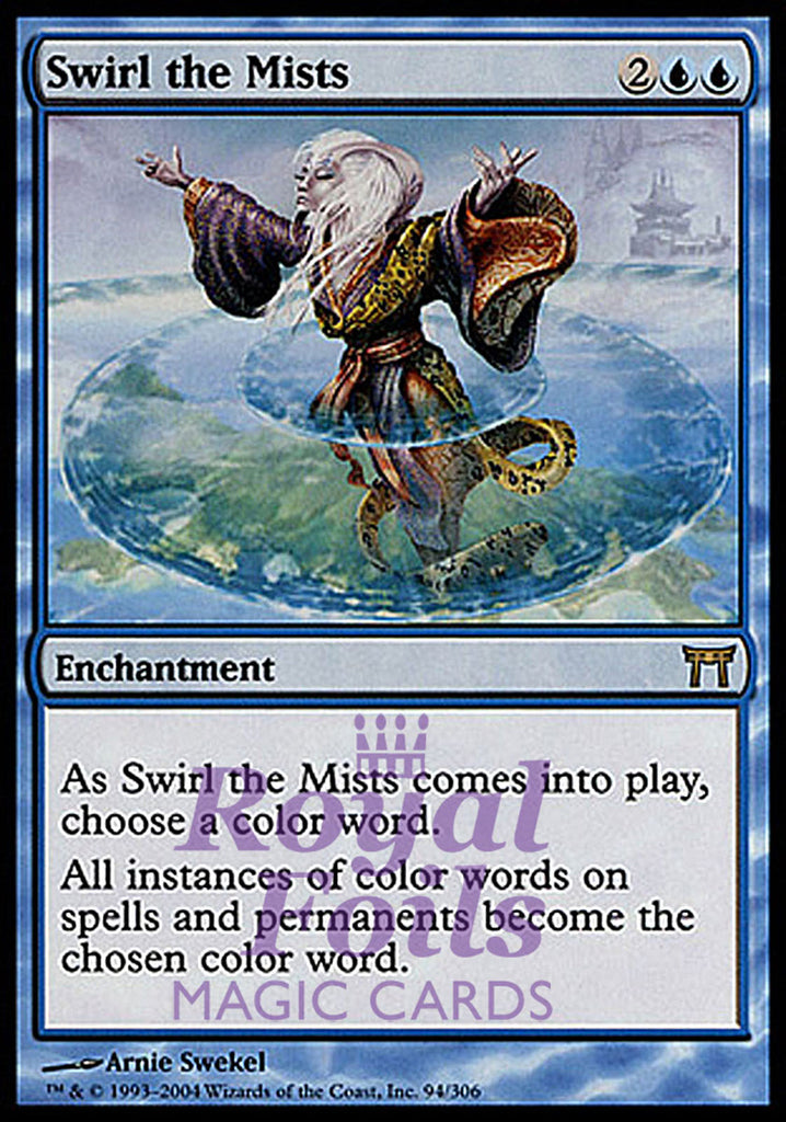Swirl the Mists 1x FOIL CHK MTG Champions Kamigawa Rare MINT blue Swirl the Mists 1x FOIL CHK MTG Champions Kamigawa Rare MINT blue