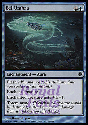 **3x FOIL Eel Umbra** ROE MTG Rise of Eldrazi Common MINT blue **3x FOIL Eel Umbra** ROE MTG Rise of Eldrazi Common MINT blue