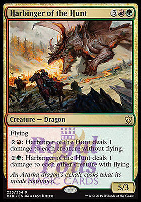 FOIL Harbinger of the Hunt from the Dragons of Tarkir Set – Foils Magic Cards