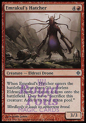 **1x FOIL Emrakul's Hatcher** ROE MTG Rise of Eldrazi Common MINT red **1x FOIL Emrakul's Hatcher** ROE MTG Rise of Eldrazi Common MINT red