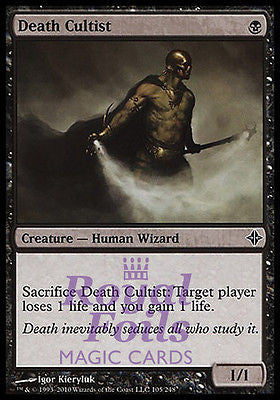 **2x FOIL Death Cultist** ROE MTG Rise of Eldrazi Common MINT black **2x FOIL Death Cultist** ROE MTG Rise of Eldrazi Common MINT black