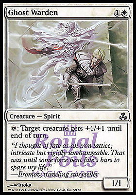 **4x FOIL Ghost Warden** GPT MTG Guildpact Common MINT white **4x FOIL Ghost Warden** GPT MTG Guildpact Common MINT white