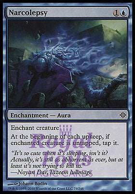 **3x FOIL Narcolepsy** ROE MTG Rise of Eldrazi Common MINT blue **3x FOIL Narcolepsy** ROE MTG Rise of Eldrazi Common MINT blue