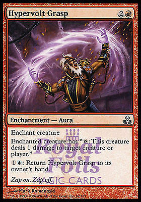 **4x FOIL Hypervolt Grasp** GPT MTG Guildpact Uncommon MINT red blue **4x FOIL Hypervolt Grasp** GPT MTG Guildpact Uncommon MINT red blue