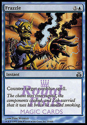 **4x FOIL Frazzle** GPT MTG Guildpact Uncommon MINT blue **4x FOIL Frazzle** GPT MTG Guildpact Uncommon MINT blue