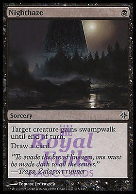 Nighthaze 1x FOIL ROE MTG Rise of Eldrazi Common MINT black Nighthaze 1x FOIL ROE MTG Rise of Eldrazi Common MINT black
