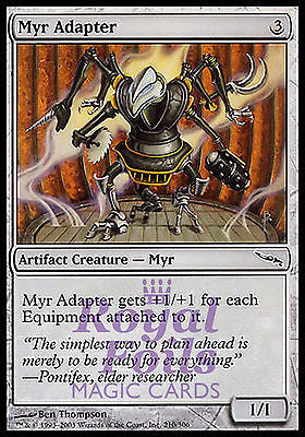 Myr Adapter 1x FOIL MDN MTG Mirrodin Common MINT artifact Myr Adapter 1x FOIL MDN MTG Mirrodin Common MINT artifact