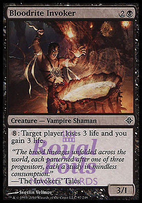 **4x FOIL Bloodrite Invoker** ROE MTG Rise of Eldrazi Common 1 MT + 3 NM black **4x FOIL Bloodrite Invoker** ROE MTG Rise of Eldrazi Common 1 MT + 3 NM black