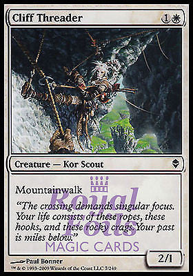 **4x FOIL Cliff Threader** ZEN MTG Zendikar Common MINT white **4x FOIL Cliff Threader** ZEN MTG Zendikar Common MINT white