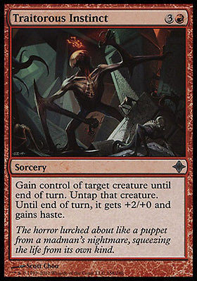 **4x FOIL Traitorous Instinct* ROE MTG Rise of Eldrazi Uncommon MINT red **4x FOIL Traitorous Instinct* ROE MTG Rise of Eldrazi Uncommon MINT red
