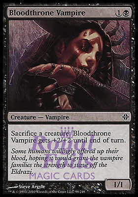 **1x FOIL Bloodthrone Vampire** ROE MTG Rise of Eldrazi Common MINT black **1x FOIL Bloodthrone Vampire** ROE MTG Rise of Eldrazi Common MINT black