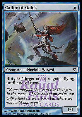 **4x FOIL Caller of Gales** ZEN MTG Zendikar Common MINT blue **4x FOIL Caller of Gales** ZEN MTG Zendikar Common MINT blue