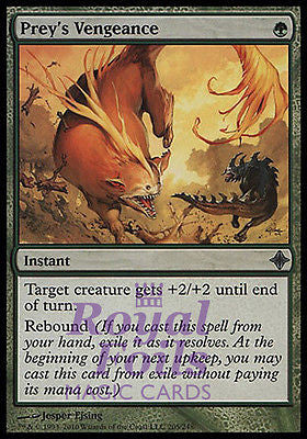**2x FOIL Prey's Vengeance** ROE MTG Rise of Eldrazi Uncommon MINT green **2x FOIL Prey's Vengeance** ROE MTG Rise of Eldrazi Uncommon MINT green