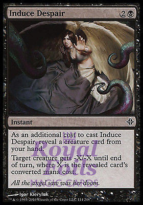 **4x FOIL Induce Despair** ROE MTG Rise of Eldrazi Common MINT black **4x FOIL Induce Despair** ROE MTG Rise of Eldrazi Common MINT black