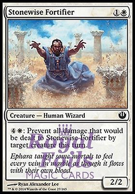 Stonewise Fortifier 4x FOIL JOU MTG Journey Into Nyx Common MINT white Stonewise Fortifier 4x FOIL JOU MTG Journey Into Nyx Common MINT white