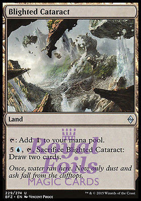 **2x FOIL Blighted Cataract** BFZ MTG Battle for Zendikar Uncommon MINT blue land **2x FOIL Blighted Cataract** BFZ MTG Battle for Zendikar Uncommon MINT blue land