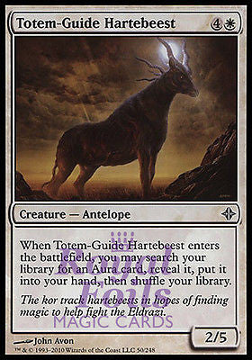 **3x FOIL Totem-Guide Hartebeest ROE MTG Rise of Eldrazi Common MINT white **3x FOIL Totem-Guide Hartebeest ROE MTG Rise of Eldrazi Common MINT white