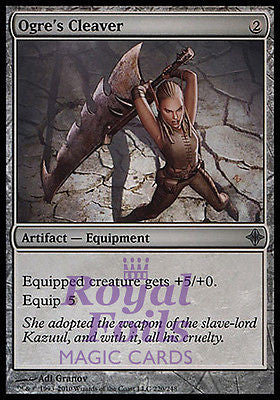 **2x FOIL Ogre's Cleaver* ROE MTG Rise of Eldrazi Uncommon MINT artifact **2x FOIL Ogre's Cleaver* ROE MTG Rise of Eldrazi Uncommon MINT artifact