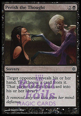 **4x FOIL Perish the Thought** ROE MTG Rise of Eldrazi Common MINT black **4x FOIL Perish the Thought** ROE MTG Rise of Eldrazi Common MINT black