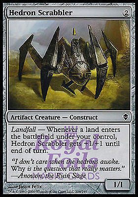 **4x FOIL Hedron Scrabbler** ZEN MTG Zendikar Common MINT artifact **4x FOIL Hedron Scrabbler** ZEN MTG Zendikar Common MINT artifact