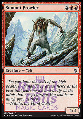 **4x FOIL Summit Prowler** MTG KTK Khans of Tarkir Common MINT red **4x FOIL Summit Prowler** MTG KTK Khans of Tarkir Common MINT red