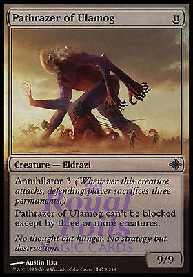 Pathrazer of Ulamog 1x FOIL ROE MTG Rise of Eldrazi Uncommon MINT colorless Pathrazer of Ulamog 1x FOIL ROE MTG Rise of Eldrazi Uncommon MINT colorless