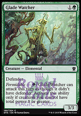 **4x FOIL Glade Watcher** DTK MTG Dragons of Tarkir Common MINT green **4x FOIL Glade Watcher** DTK MTG Dragons of Tarkir Common MINT green