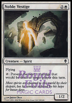 **4x FOIL Noble Vestige** ZEN MTG Zendikar Common MINT white **4x FOIL Noble Vestige** ZEN MTG Zendikar Common MINT white