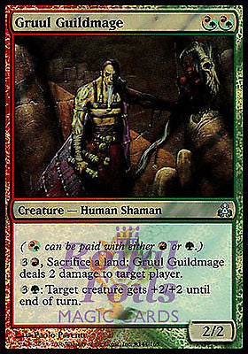 **4x FOIL Gruul Guildmage** GPT MTG Guildpact Uncommon MINT red green **4x FOIL Gruul Guildmage** GPT MTG Guildpact Uncommon MINT red green