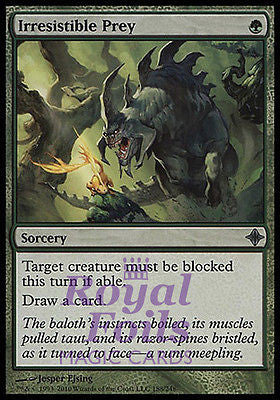 **2x FOIL Irresistible Prey* ROE MTG Rise of Eldrazi Uncommon MINT green **2x FOIL Irresistible Prey* ROE MTG Rise of Eldrazi Uncommon MINT green