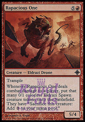 Rapacious One 1x FOIL ROE MTG Rise of Eldrazi Uncommon NM red Rapacious One 1x FOIL ROE MTG Rise of Eldrazi Uncommon NM red