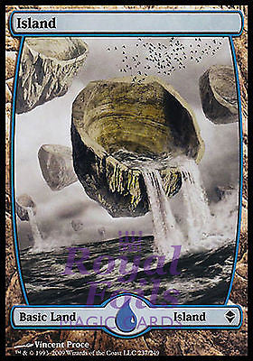 **1x FOIL Island 237** ZEN MTG Zendikar Basic Land MINT blue **1x FOIL Island 237** ZEN MTG Zendikar Basic Land MINT blue