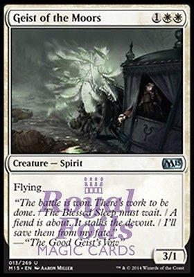 Geist of the Moors 2x FOIL MTG M15 Core Set Uncommon MINT white Geist of the Moors 2x FOIL MTG M15 Core Set Uncommon MINT white