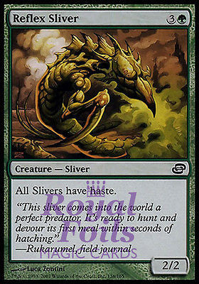 **1x FOIL Reflex Sliver** PLC MTG Planar Chaos Common MINT green **1x FOIL Reflex Sliver** PLC MTG Planar Chaos Common MINT green